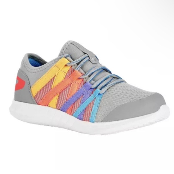 Athletic Works Youth Girls Rainbow Athletic Shoes - Picture 2 of 10